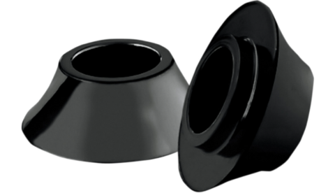 Black Tapered Axle Spacer, 2008-2023 Touring