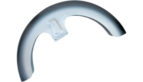23” Steel Wrap OCF Front Fender w/ Raw Spacers, 2014-2023 Touring