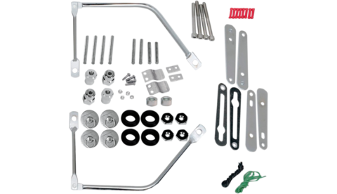 Complete S4 Quick-Disconnect Saddlebag Mounting Kit, Sportster