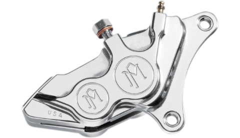 Front Right Four-Piston Differential-Bore Caliper for 11.5" Rotor, 2000-2017 HD