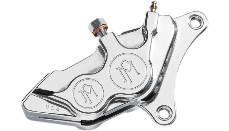 Front Left Four-Piston Differential-Bore Caliper for 11.5" Rotor, 2000-2017 HD