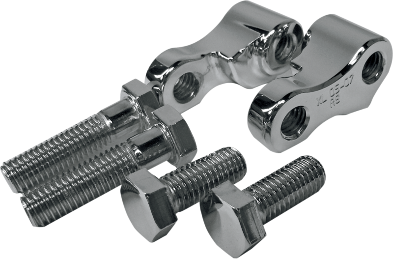 Chrome Lowering Kit 1 inch Lower Than Stock