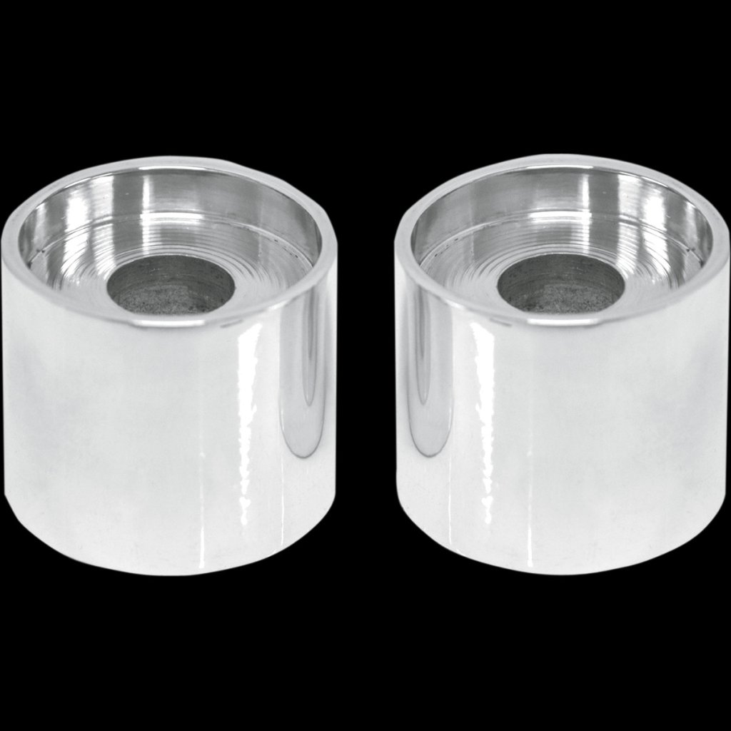 Chrome 1 Inch Riser Extensions For 11/4 Inch Handlebars WanaRyd