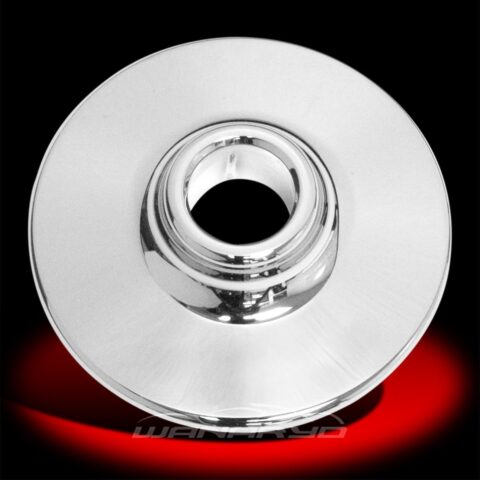 Chrome Front Hub Cover, 2008-2023 Touring