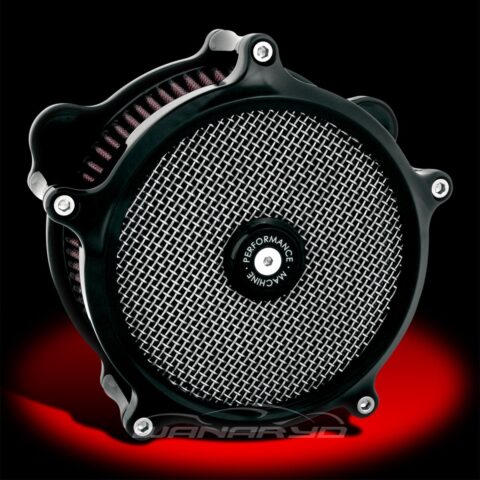 Super Gas Air Cleaner, Black for Harley Big Twin Cam CV/ EFI
