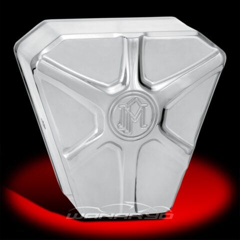 Array Chrome Horn Cover for Harley Big Twins