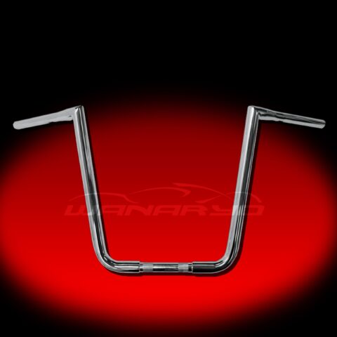 Twin Peaks 16" Handlebars - Chrome - Harley Big Twin FLTR/FLHR Softail