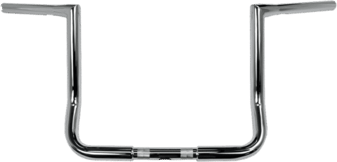 1 1/4" Twin Peaks Touring 12" Handlebars  - Chrome - Fits 96-16 FLH