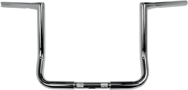 1 1/4" Twin Peaks Touring 12" Handlebars  - Chrome - Fits 96-16 FLH
