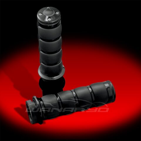 ISO Grips - Black - 2008-23 Harleys with Electronic Throttle