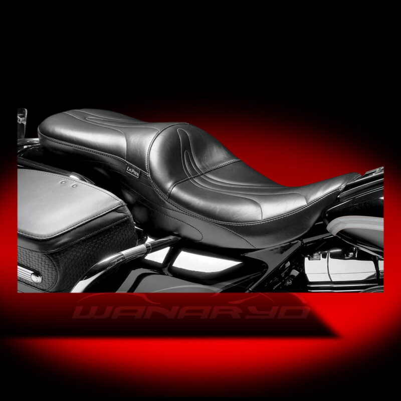 Sorrento 2-Up Seat, Stitched, Black 2008-2023 Touring