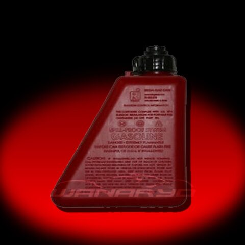 1 Gallon Emergency Gas Can for Harley Touring Hard Saddlebags