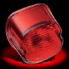 Red Laydown Taillight Lens
