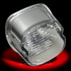 Smoke Laydown Taillight Lens