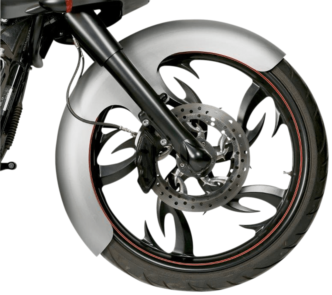 CB Chrome Fender Spacers For Harley Touring 1997-2013 – Fit 21/23/26 Front Wrap Fender, Billet Aluminum