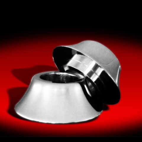 Chrome Tapered Axle Spacer, 2008-2025 Touring
