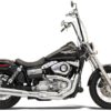 Road Rage II B1 Exhaust, Chrome, 91-17 Dyna