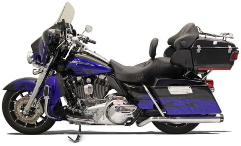 Pseudo Left Road Rage II Muffler - Chrome - 09-16 Touring