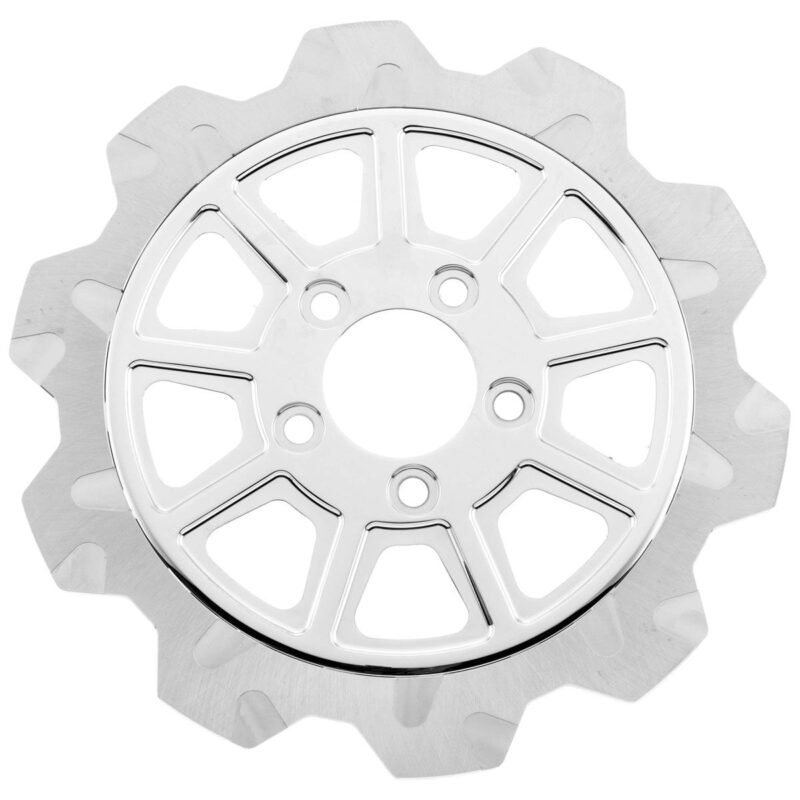 Crown Cut 9 Spoke Rotor - Touring / Dyna / Softail / Sportster