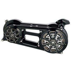 Contour Open Belt Drive Primary, Contrast Cut for Harley