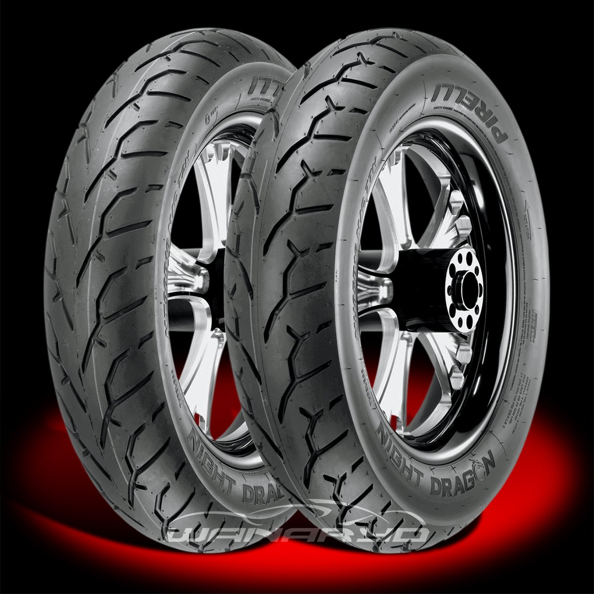 Pirelli Night Dragon 200/55R17 GT Rear Motorcycle Tire – 200 55 17 2595600