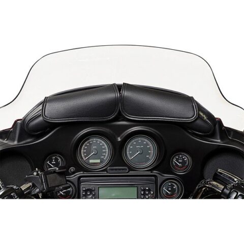 Dual Pouch Windshield Bag for 96-13 FLHT/FLHX & FL Trike Models