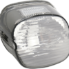 Smoke Laydown Taillight Lens w/Top Tag Window