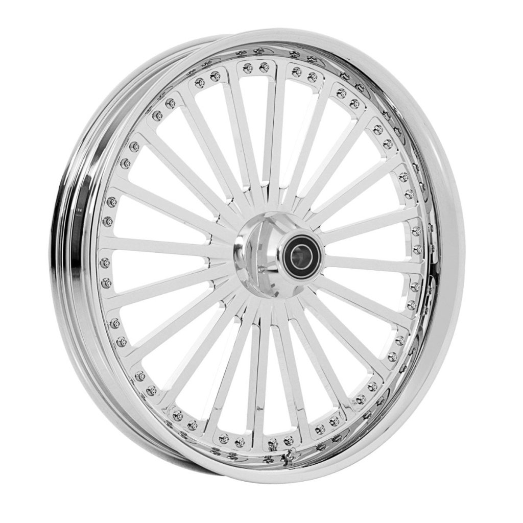 20 Spoke Chrome 26 X 3.75 Wheel Colorado Custom - WanaRyd Motorcycle