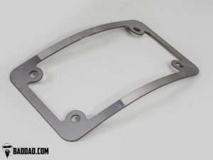 Stainless Steel License Plate Bezel - 140mm Softail 80832-5 - 2