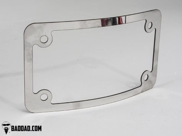 Stainless Steel License Plate Bezel - 140mm Softail 80832-5 - 3