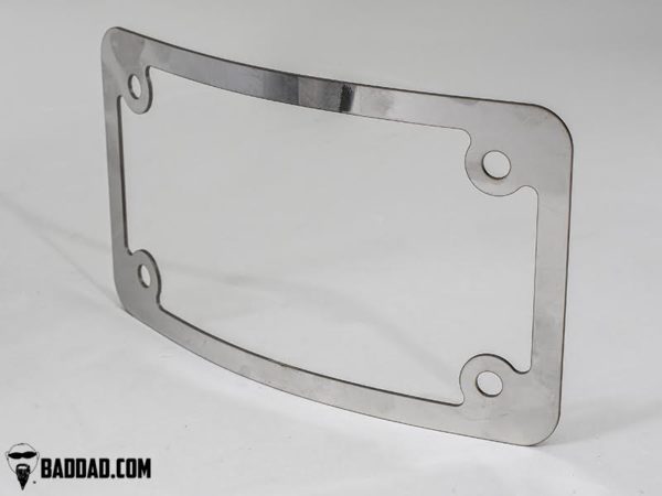 Stainless Steel License Plate Bezel - 140mm Softail 80832-5 - 4