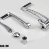 Forward Controls with Toe Shifter - Chrome - 84-16 Harley Touring FLH FLT