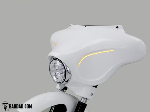 Competition Raked Fairing w/ Flush Signals - 97-13 Touring 81200 - 8