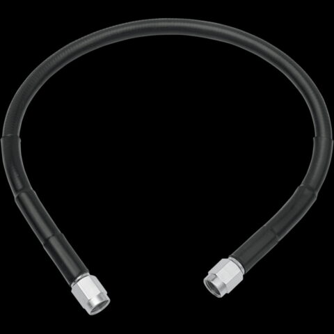 54" Universal Stainless Steel Black Coated Brake Line