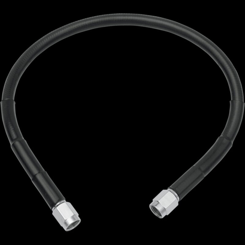 54" Universal Stainless Steel Black Coated Brake Line