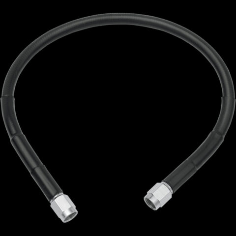 76 inch Black Vinyl-Coated Stainless Steel Brake Line