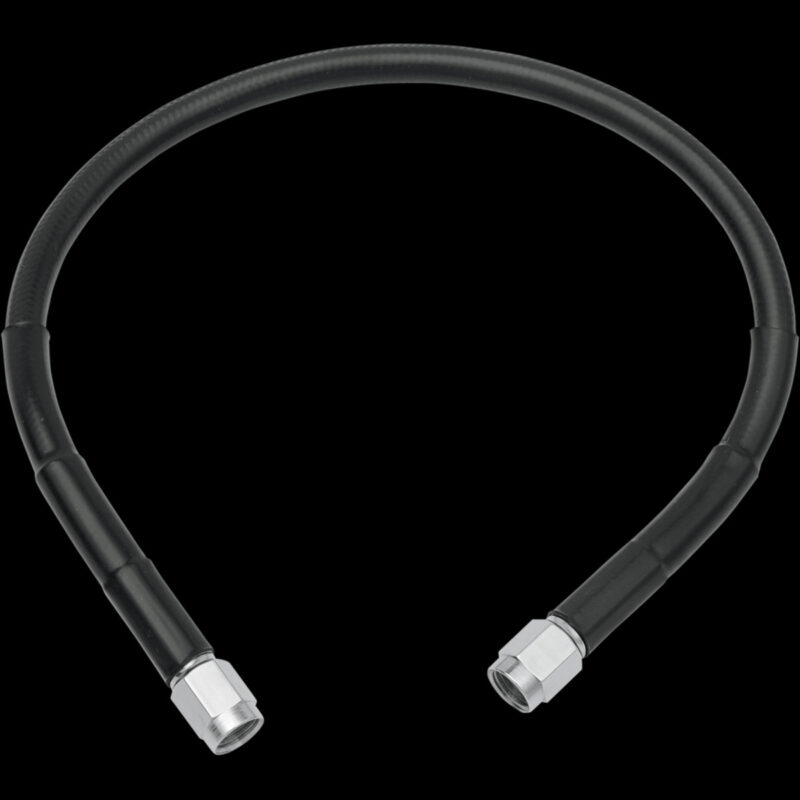 76 inch Black Vinyl-Coated Stainless Steel Brake Line