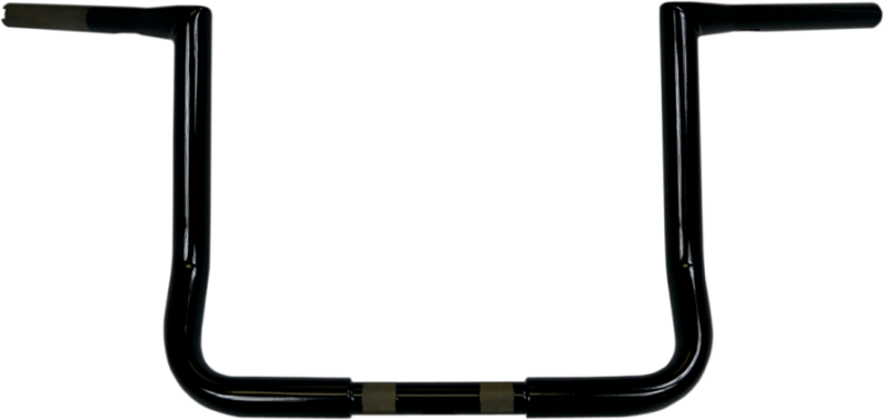 1 1/4" TWIN PEAKS TOURING 12" HANDLEBARS - BLACK - FITS 96-16 FLH