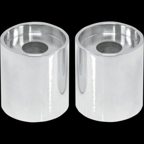 Chrome 1-1/2 inch Riser Extensions for 1 inch Handlebars