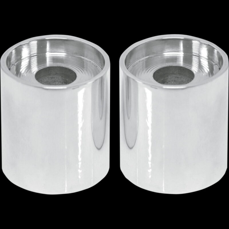 Chrome 1-1/2 inch Riser Extensions for 1 inch Handlebars