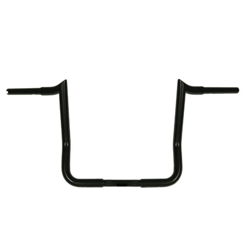 Monkey Bagger Bars - 12" Black - 99-17 Harley FLH Batwing Touring
