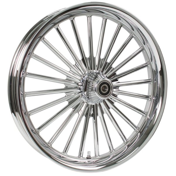 Fat Spoke Chrome Wheel - WanaRyd Motorcycle