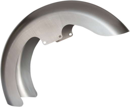 18" LS-2 Steel Wrap Front Fender w/ Raw Spacers - 94-13 Touring RWD-50232 - 2