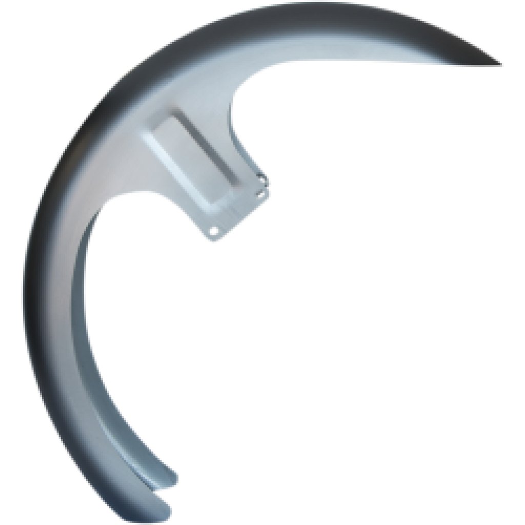 26" LS-3 Steel Wrap Front Fender w/ Raw Spacers - 14-18 Touring RWD-50180 - 2