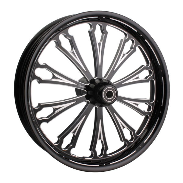 elite black machined wheel 14801