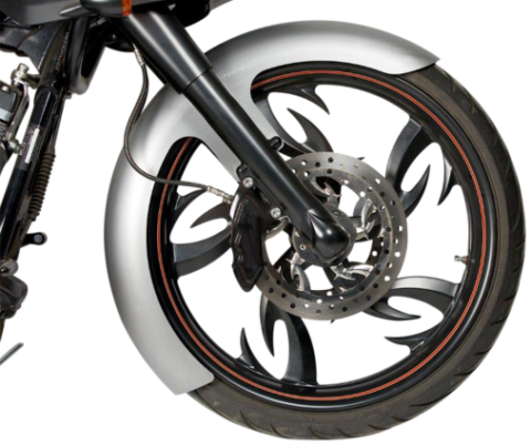 23" LS-2 Steel Wrap Front Fender - 94-13 Touring