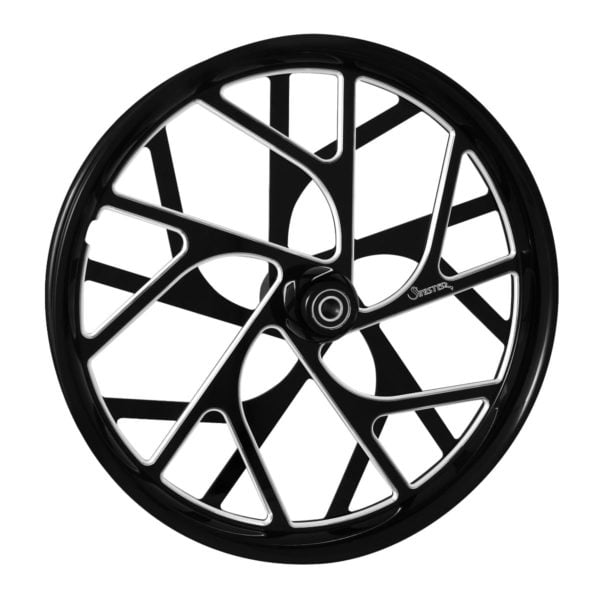 labyrinth black machined wheel 13673