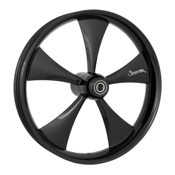 legacy black machined wheel 15209