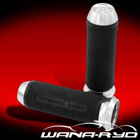 Elite Grips - Chrome - 2008-23 Harleys with Electronic Throttle