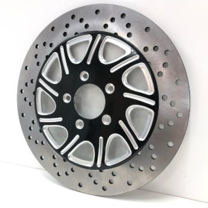 Sly Contrast Cut 320mm Front Right 2PC Rotor